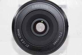 【外観特上級】TTArtisan AF 27mm f/2.8 Xマウント 富士フイルムX ブラック レンズ 銘匠光学