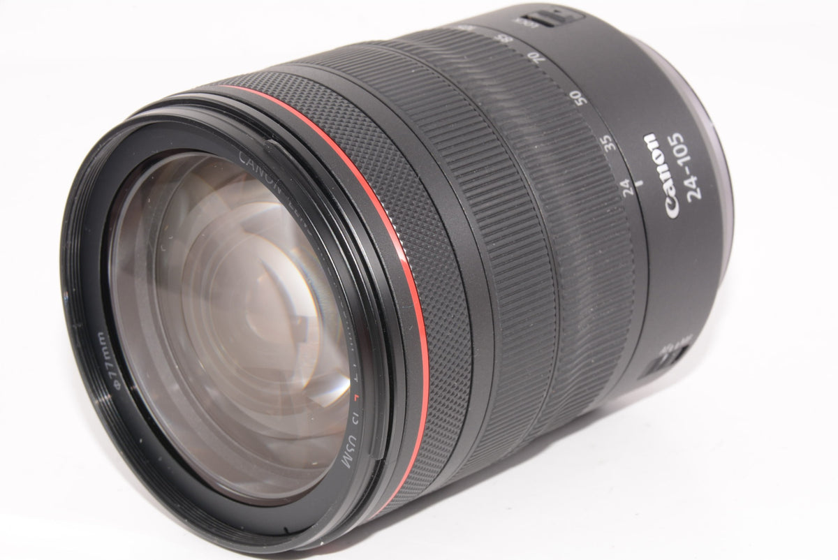 【外観特上級】Canon 中望遠ズームレンズ RF24-105mm F4L IS USM EOSR対応 全長107.3mm ブラック RF24-10540LIS