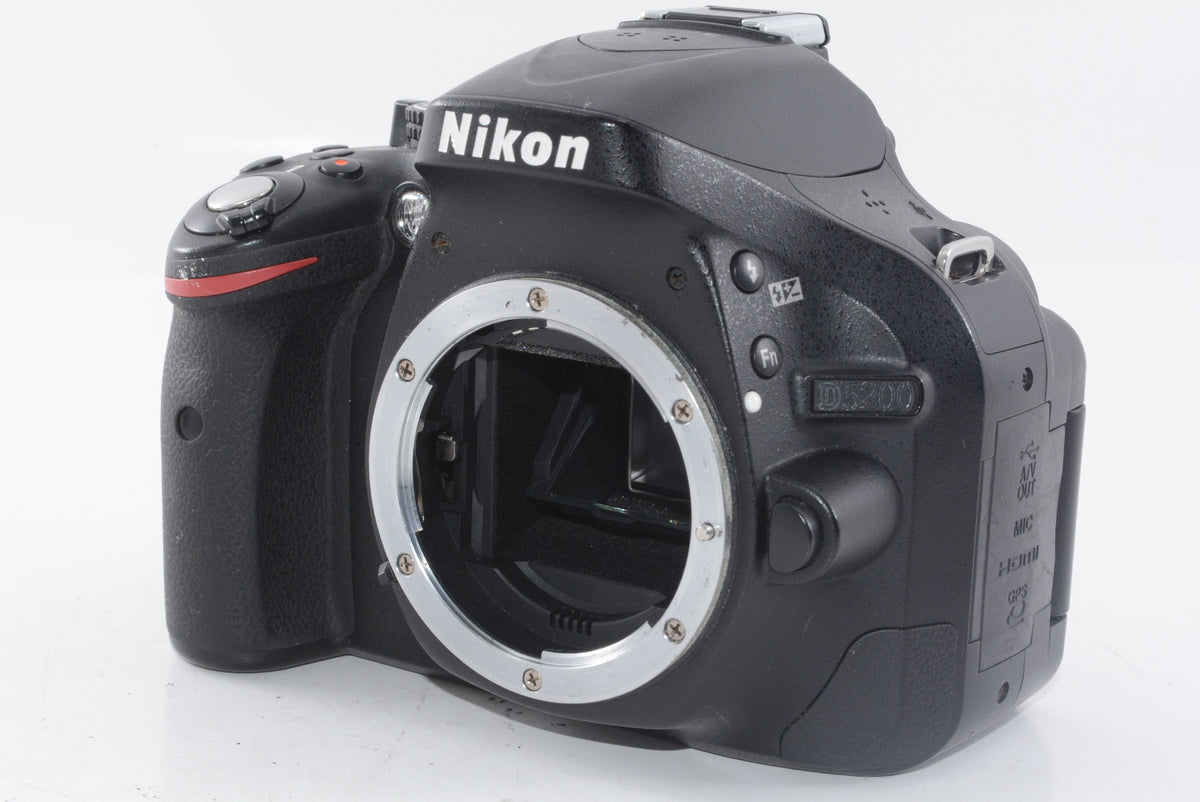 【外観並級】Nikon デジタル一眼レフカメラ D5200 ボディー ブラック D5200BK