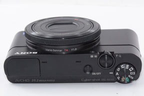 【外観並級】SONY デジタルカメラ DSC-RX100 1.0型センサー F1.8レンズ搭載 ブラック Cyber-shot DSC-RX100