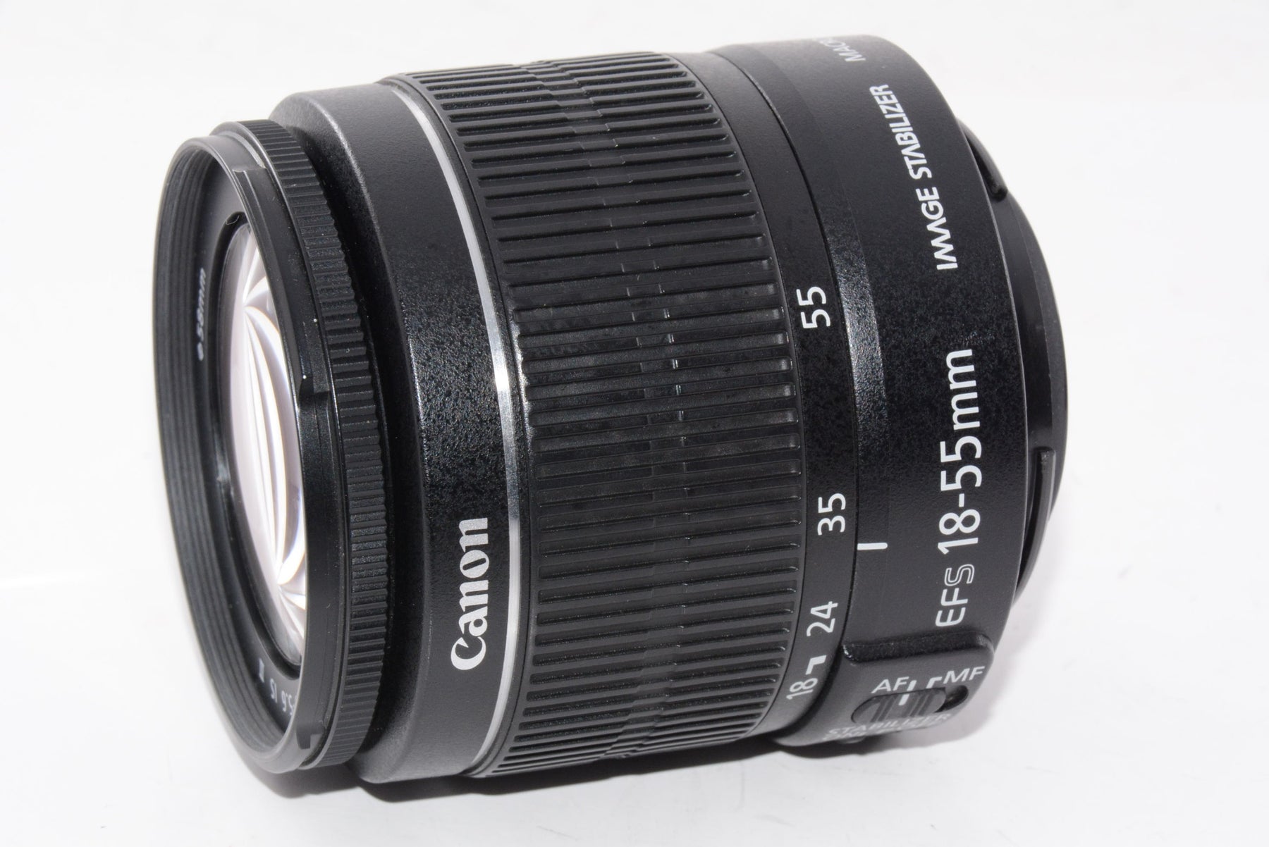 【外観特上級】Canon 標準ズームレンズ EF-S18-55mm F3.5-.5.6 IS II
