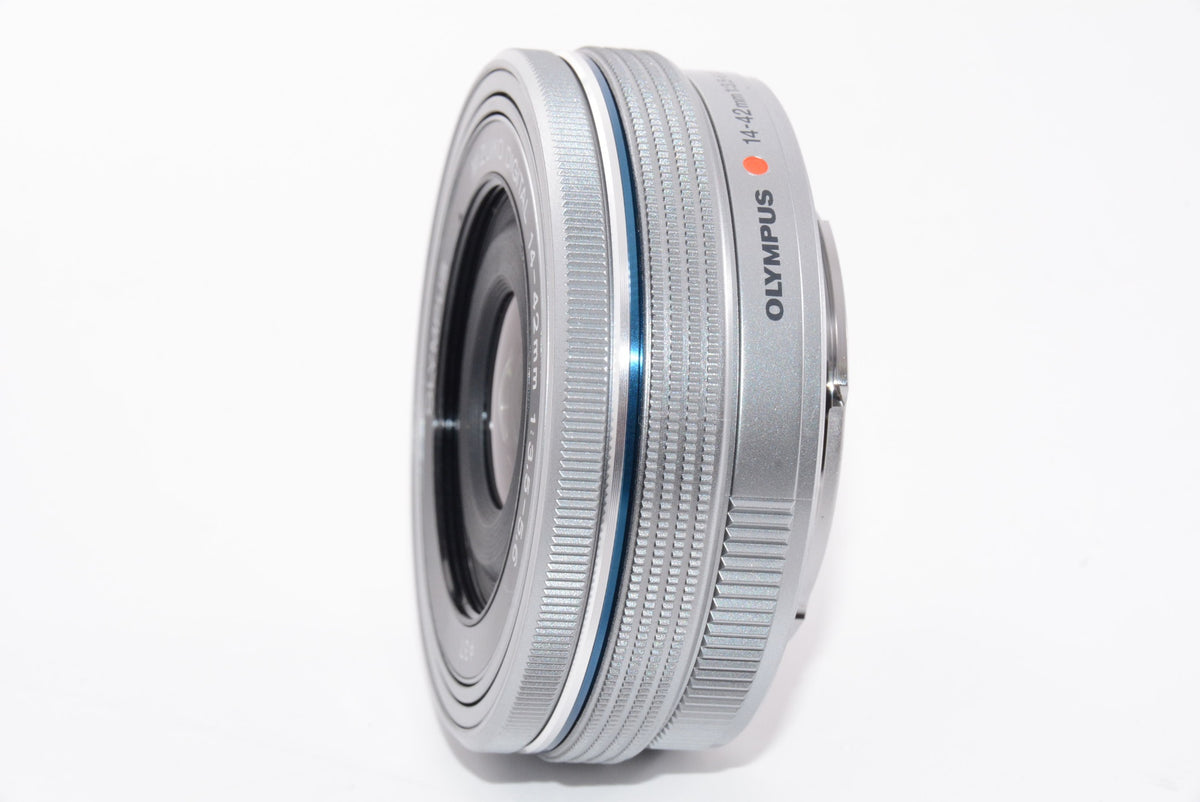 【外観特上級】OLYMPUS M.ZUIKO DIGITAL ED 14-42mm F3.5-5.6 EZ SLV