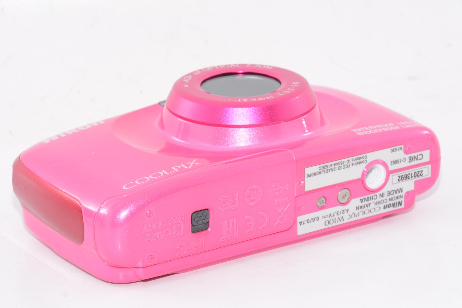【外観並級】Nikon デジタルカメラ COOLPIX W100  ピンク