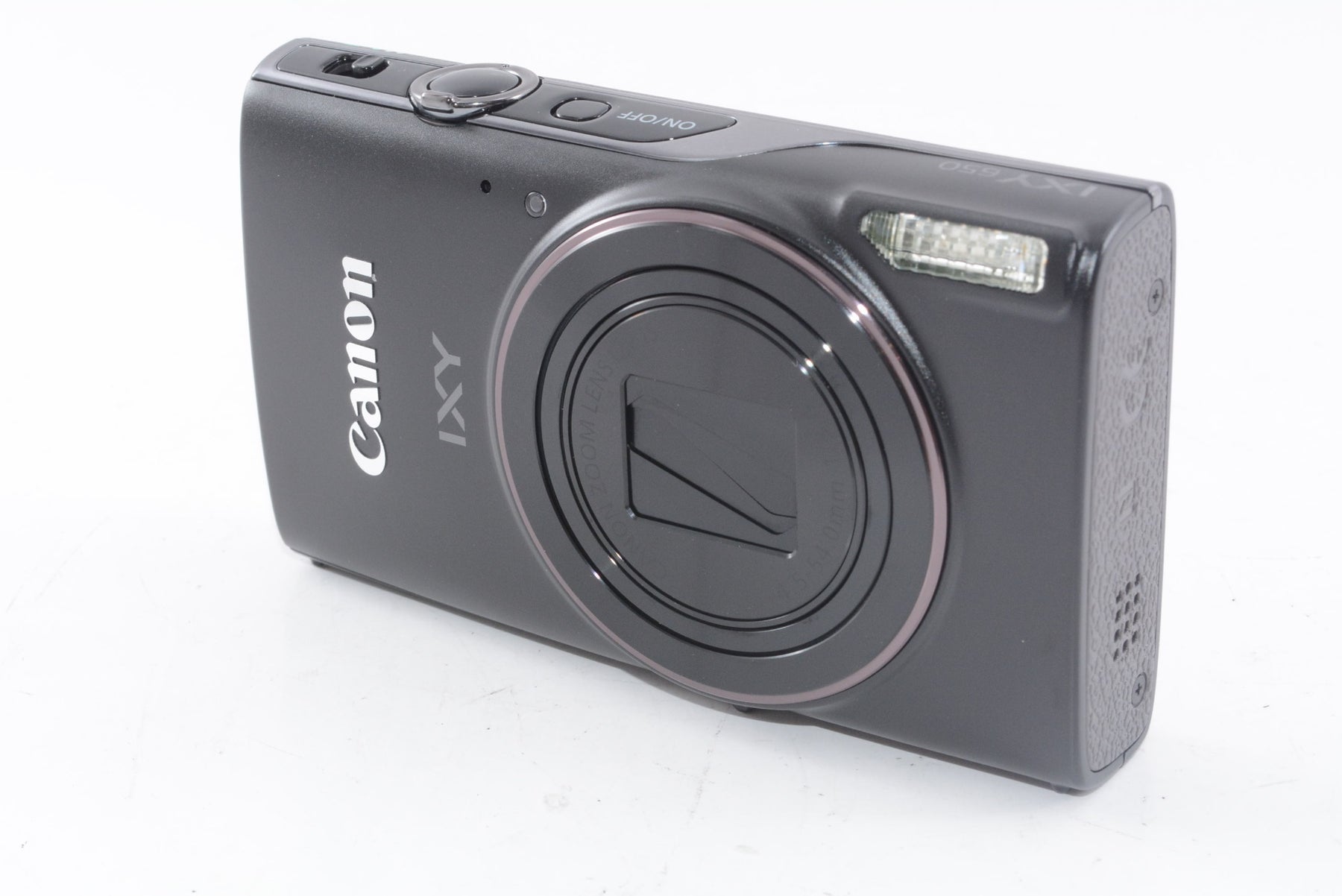 【ほぼ新品】Canon コンパクトデジタルカメラ IXY 650 ブラック 光学12倍ズーム/Wi-Fi対応 IXY650BK