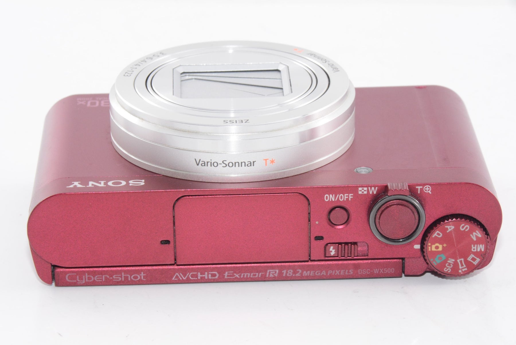 【外観特上級】ソニー SONY デジタルカメラ DSC-WX500 光学30倍ズーム 1820万画素 レッド Cyber-shot DSC-WX500 RC