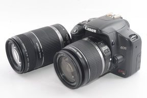 【外観並級】Canon デジタル一眼レフカメラ EOS Kiss X2 ダブルズームキット