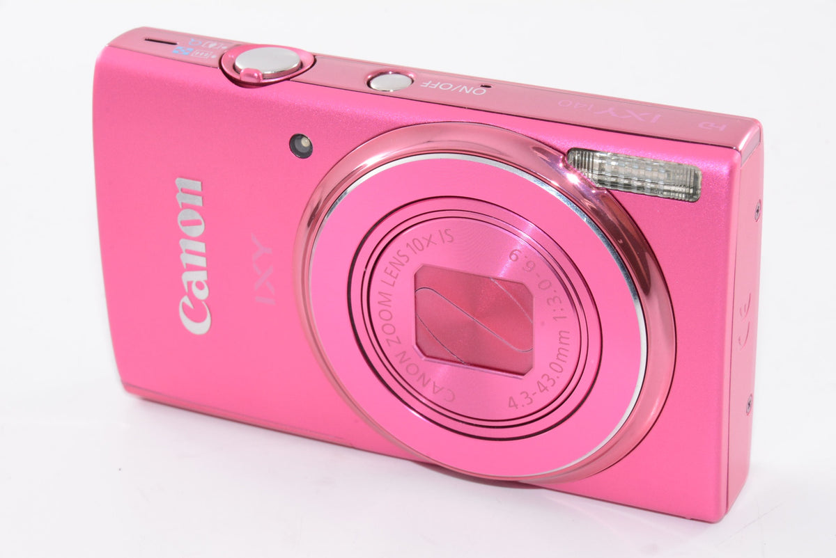 【外観並級】Canon デジタルカメラ IXY 140 光学10倍ズーム ピンク IXY140(PK)