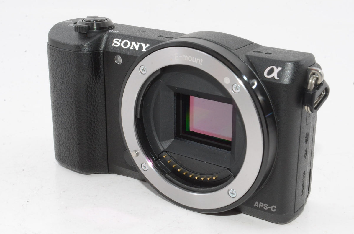 【外観特上級】ソニー SONY ミラーレス一眼 α5100 パワーズームレンズキット E PZ 16-50mm F3.5-5.6 OSS付属 ブラック ILCE-5100L-B