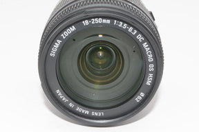【外観特上級】シグマ 18-250mm F3.5-6.3 DC OS HSM NA ニコン用