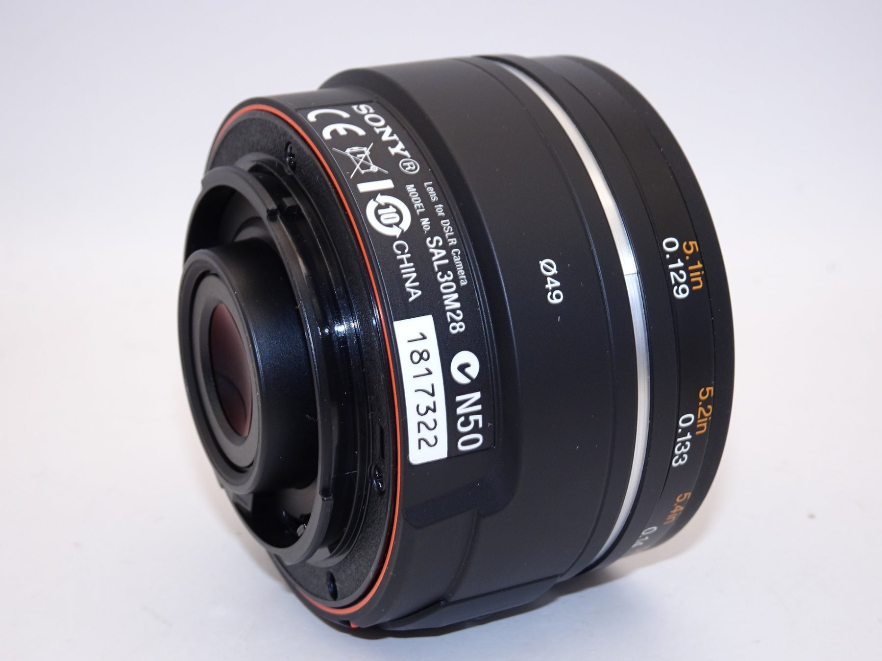 【外観特上級】ソニー SONY 単焦点マクロレンズ DT 30mm F2.8 Macro SAM  APS-C対応