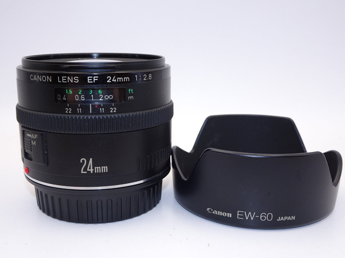 【外観特上級】Canon 単焦点広角レンズ EF24mm F2.8 フルサイズ対応