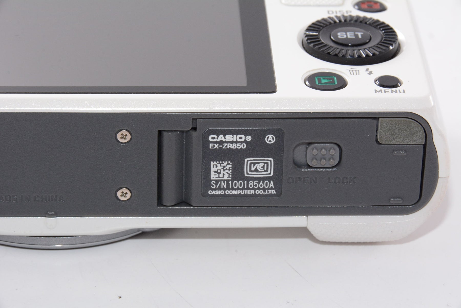 【外観特上級】CASIO デジタルカメラ EXILIM EXZR850WE ホワイト