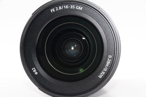 【ほぼ新品】ソニー SONY ズームレンズ FE 16-35mm F2.8 GM Eマウント35mmフルサイズ対応 SEL1635GM