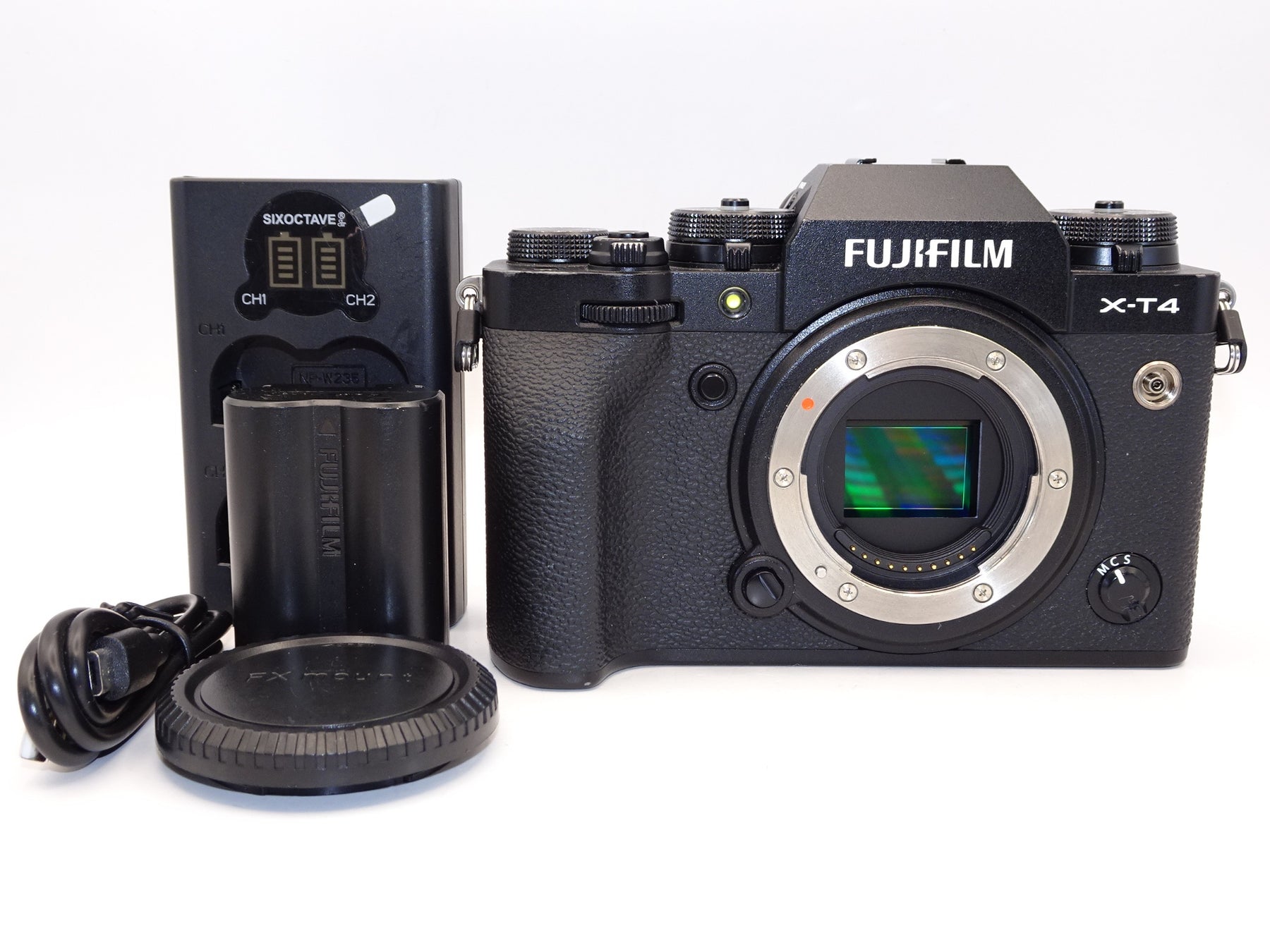 【外観並級】FUJIFILM ミラーレス一眼カメラ X-T4ボディ ブラック X-T4-B