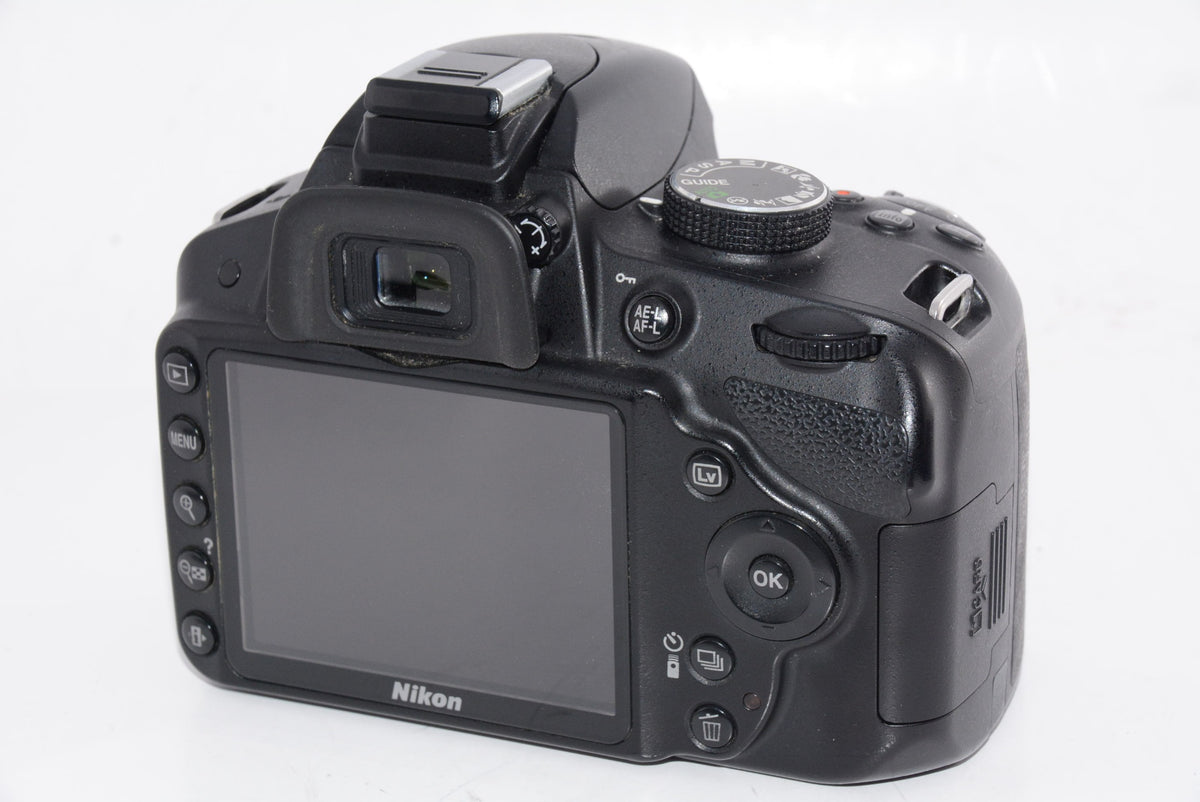 【外観並級】Nikon デジタル一眼レフカメラ D3200 ボディー ブラック D3200BK