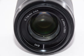 【外観並級】ソニー SONY 単焦点レンズ E 50mm F1.8 OSS APS-Cフォーマット専用 SEL50F18-B