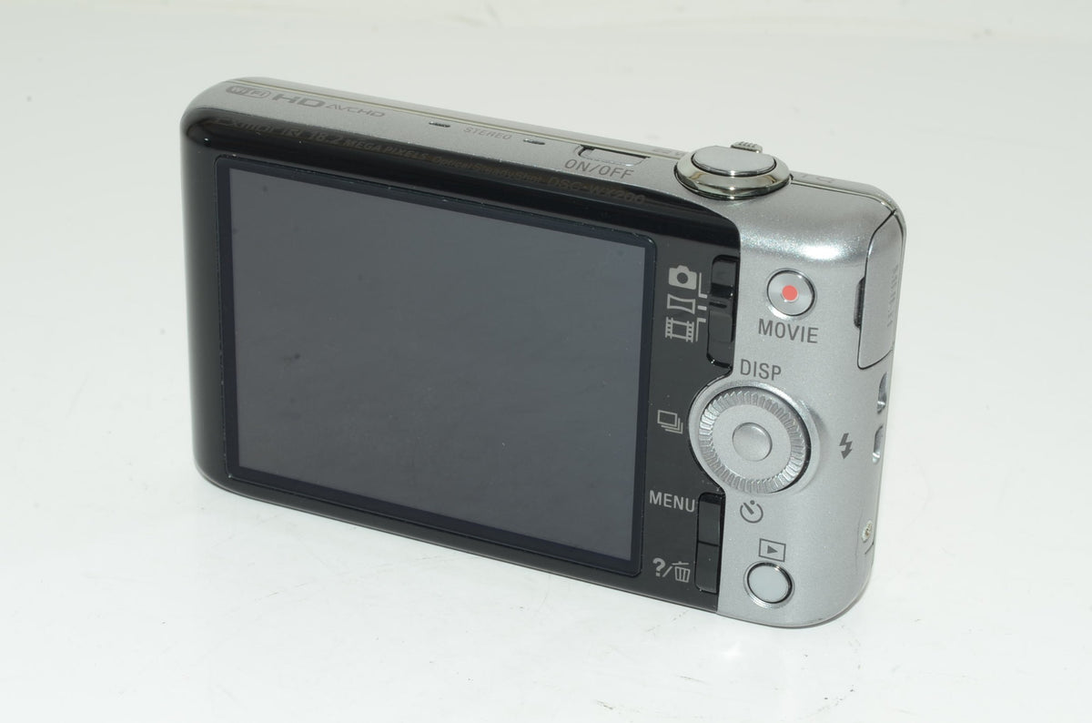 【外観特上級】SONY デジタルカメラ Cyber-shot WX200 1890万画素 光学10倍 シルバー DSC-WX200-S