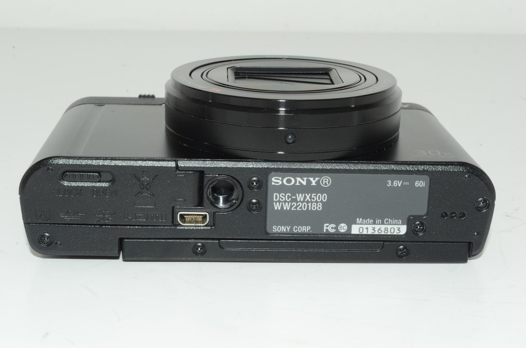 【外観特上級】SONY デジタルカメラ DSC-WX500 ブラック Cyber-shot