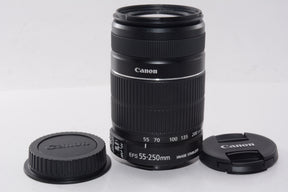 【外観特上級】Canon 望遠ズームレンズ EF-S55-250mm F4-5.6 IS II
