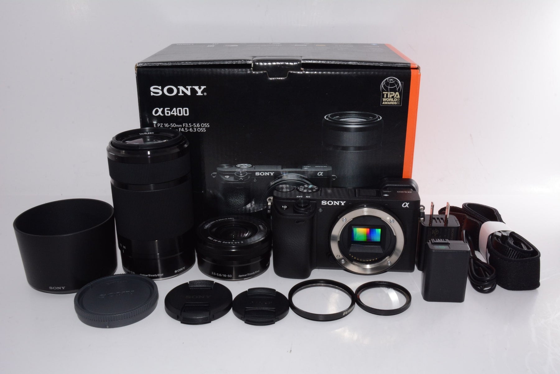 【ほぼ新品】ソニー ミラーレス一眼 α6400 ダブルズームレンズキット