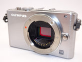 【外観特上級】OLYMPUS ミラーレス一眼 PEN Lite E-PL3 ボディ シルバー