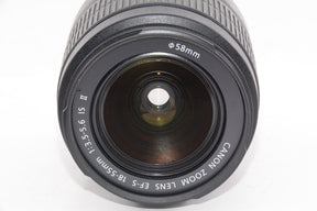 【外観特上級】Canon 標準ズームレンズ EF-S18-55mm F3.5-.5.6 IS II