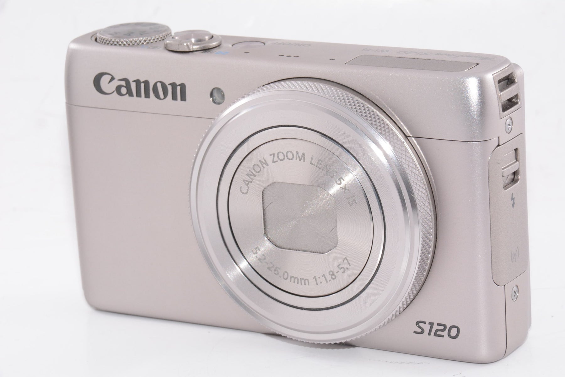 【外観特上級】Canon デジタルカメラ PowerShot S120(シルバー)