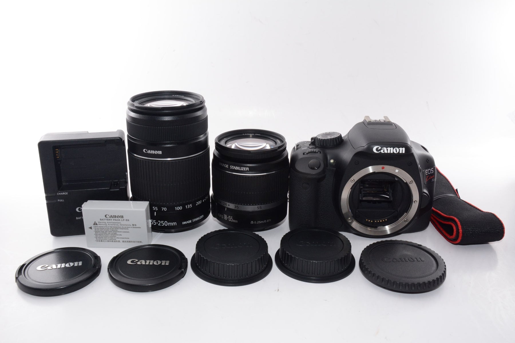 【外観特上級】Canon デジタル一眼レフカメラ EOS Kiss X4 ダブルズームキット