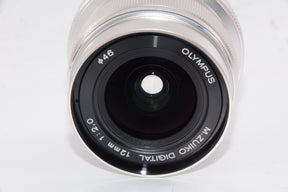 【外観特上級】OLYMPUS 単焦点レンズ M.ZUIKO DIGITAL ED 12mm F2.0