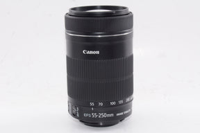 【外観特上級】Canon 望遠ズームレンズ EF-S55-250mm F4-5.6 IS STM