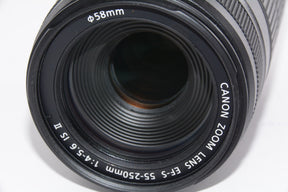 【外観特上級】CANON CANON EF-S55-250mm F4-5.6 IS II