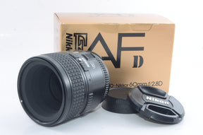 【外観特上級】Nikon 単焦点マイクロレンズ Ai AF Micro Nikkor 60mm f/2.8D フルサイズ対応