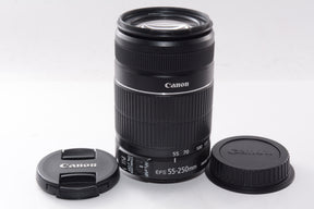【外観特上級】Canon 望遠ズームレンズ EF-S55-250mm F4-5.6 IS II
