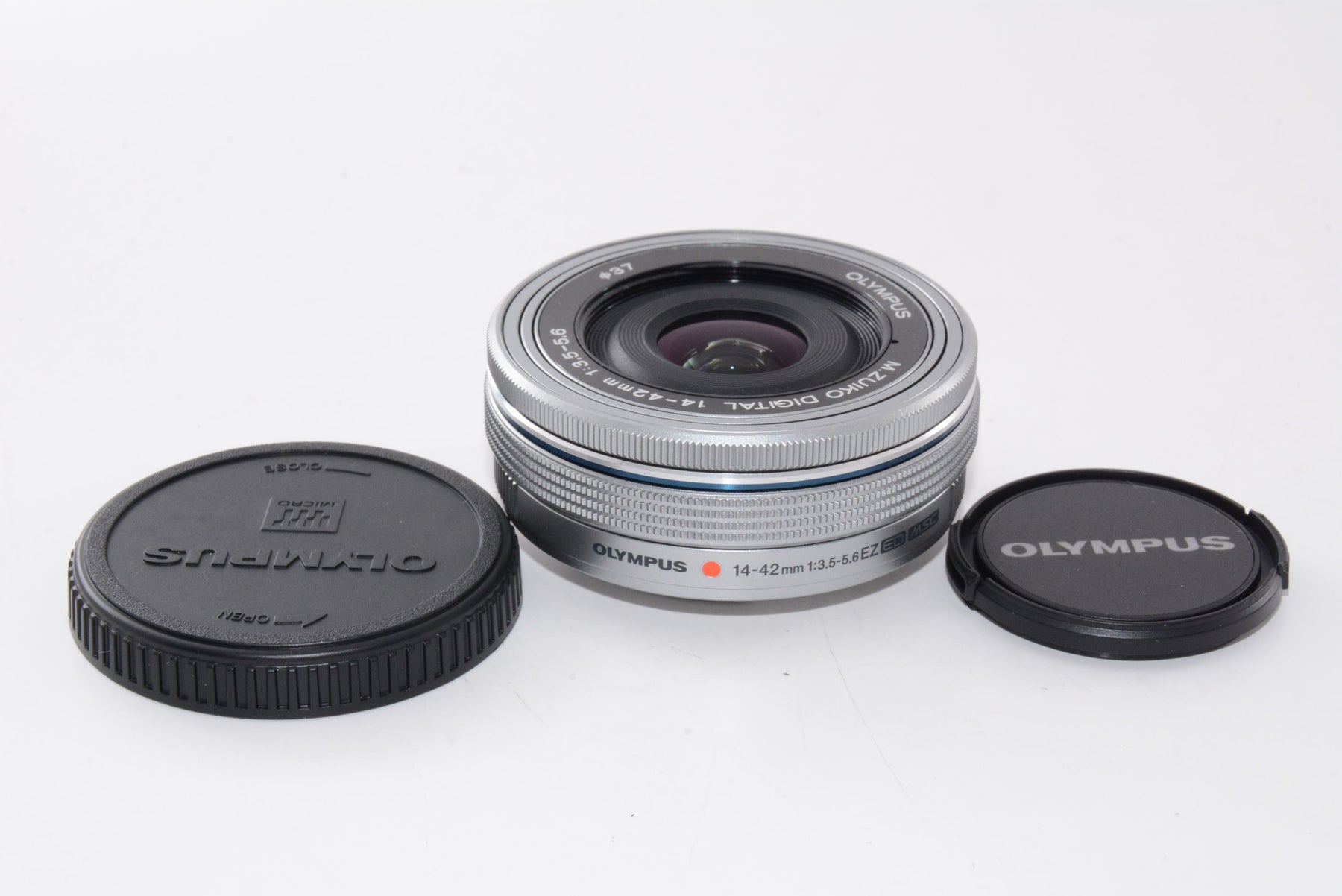 【外観特上級】OLYMPUS M.ZUIKO DIGITAL ED 14-42mm F3.5-5.6 EZ SLV