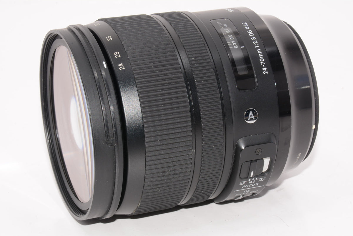 【外観並級】SIGMA 24-70mm F2.8 DG OS HSM | Art A017 | Canon EFマウント | Full-Size/Large-Format