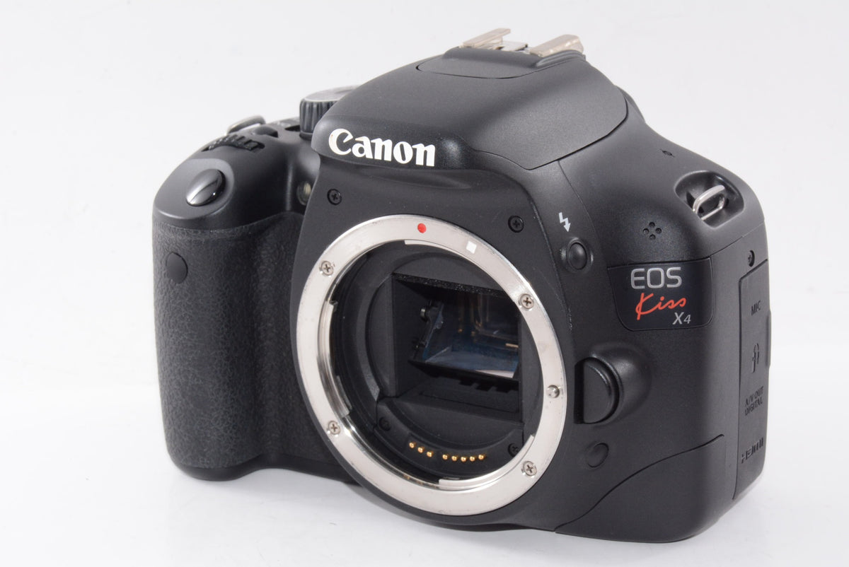 【外観並級】Canon デジタル一眼レフカメラ EOS Kiss X4 EF-S 18-55 IS レンズキット KISSX4-1855ISLK