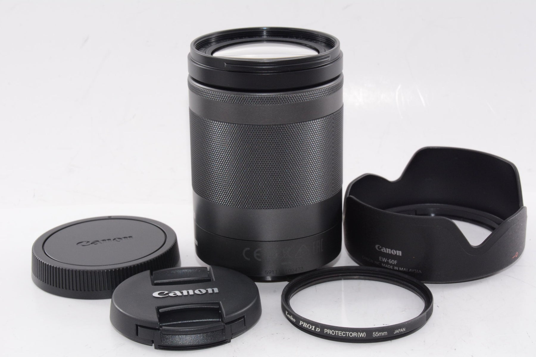 【外観特上級】Canon 望遠ズームレンズ EF-M18-150mm F3.5-6.3 IS STM ミラーレス専用 グラファイト