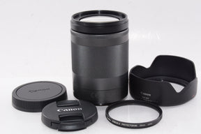 【外観特上級】Canon 望遠ズームレンズ EF-M18-150mm F3.5-6.3 IS STM ミラーレス専用 グラファイト