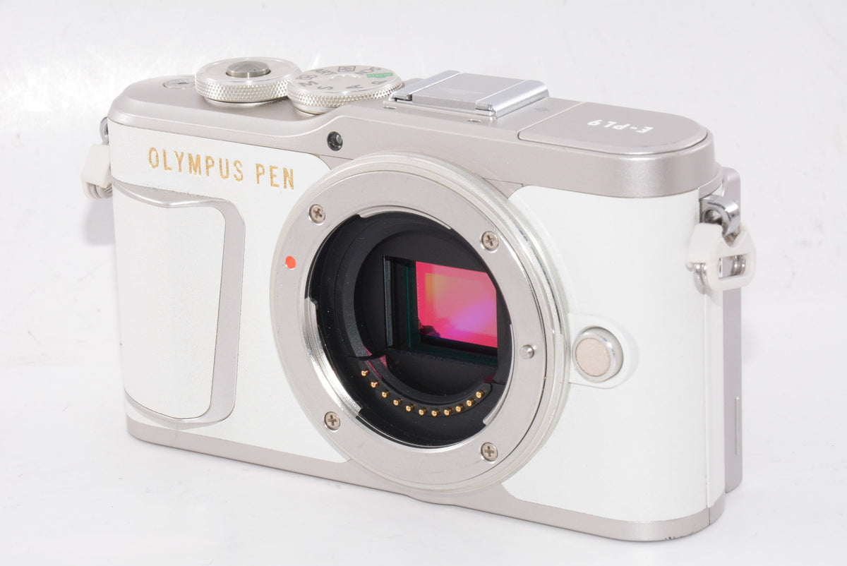 【外観並級】OLYMPUS ミラーレス一眼カメラ PEN E-PL9 レンズキット ホワイト