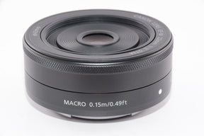 【外観特上級】Canon EF-M22mm F2 STM ミラーレス一眼対応