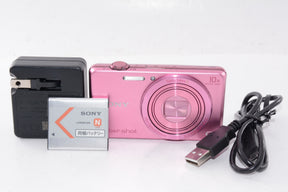 【外観特上級】SONY デジタルカメラ Cybershot W220 ピンク DSC-W220/P