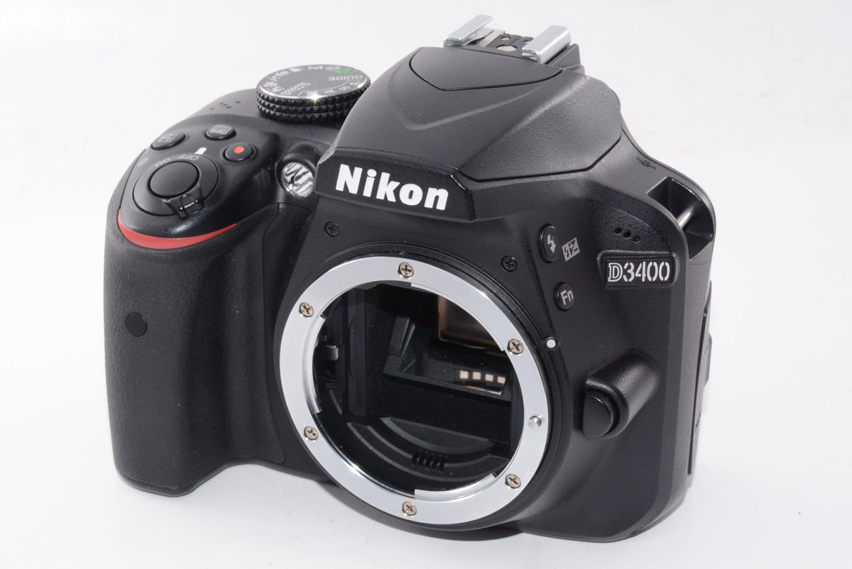 【外観特上級】Nikon デジタル一眼レフカメラ D3400 ボディー ブラック D3400BK