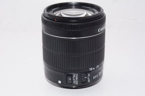 【外観特上級】Canon 標準ズームレンズ EF-S18-55mm F3.5-5.6 IS STM