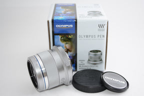 【外観特上級】OLYMPUS 単焦点レンズ M.ZUIKO DIGITAL 45mm F1.8 シルバー