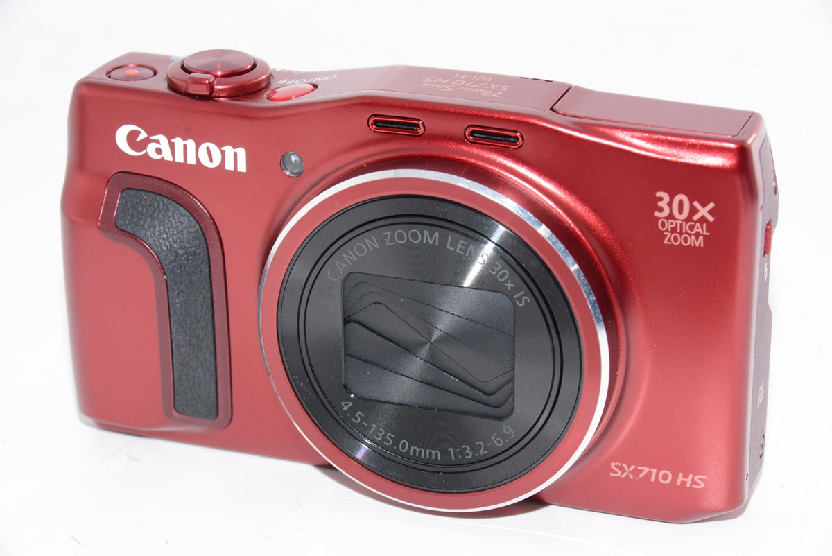 【外観特上級】Canon デジタルカメラ PowerShot SX710 HS レッド 光学30倍ズーム PSSX710HS(RE)
