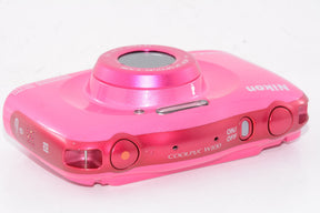 【外観並級】Nikon デジタルカメラ COOLPIX W100  ピンク