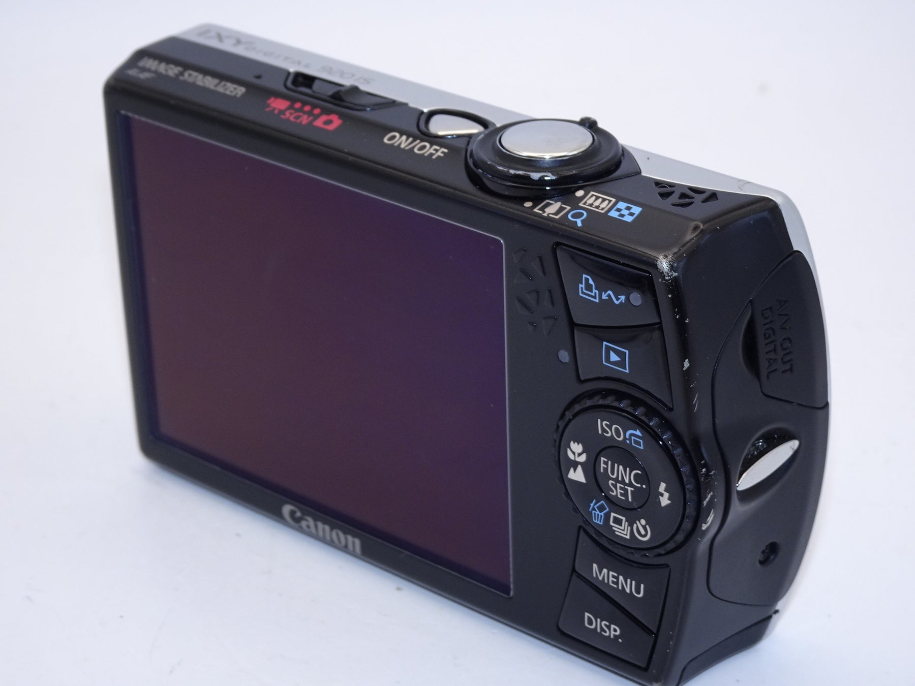 【外観特上級】Canon デジタルカメラ IXY DIGITAL 920 IS シルバー