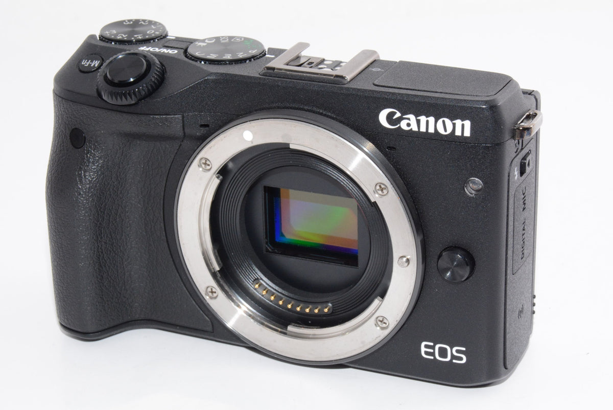 【外観特上級】Canon ミラーレス一眼カメラ EOS M3 ボディ(ブラック) EOSM3BK-BODY