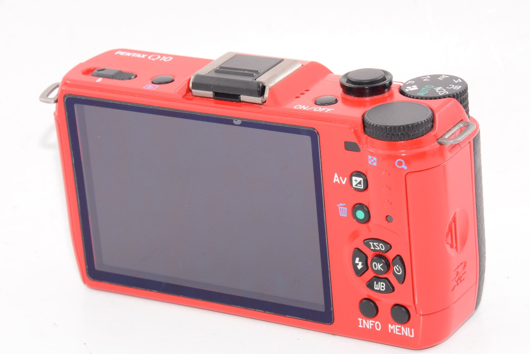 【外観並級】PENTAX ミラーレス一眼 Q10 ボディ レッド