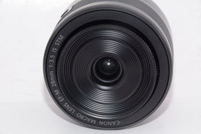 【外観並級】Canon マクロレンズ EF-M28mm F3.5 IS STM